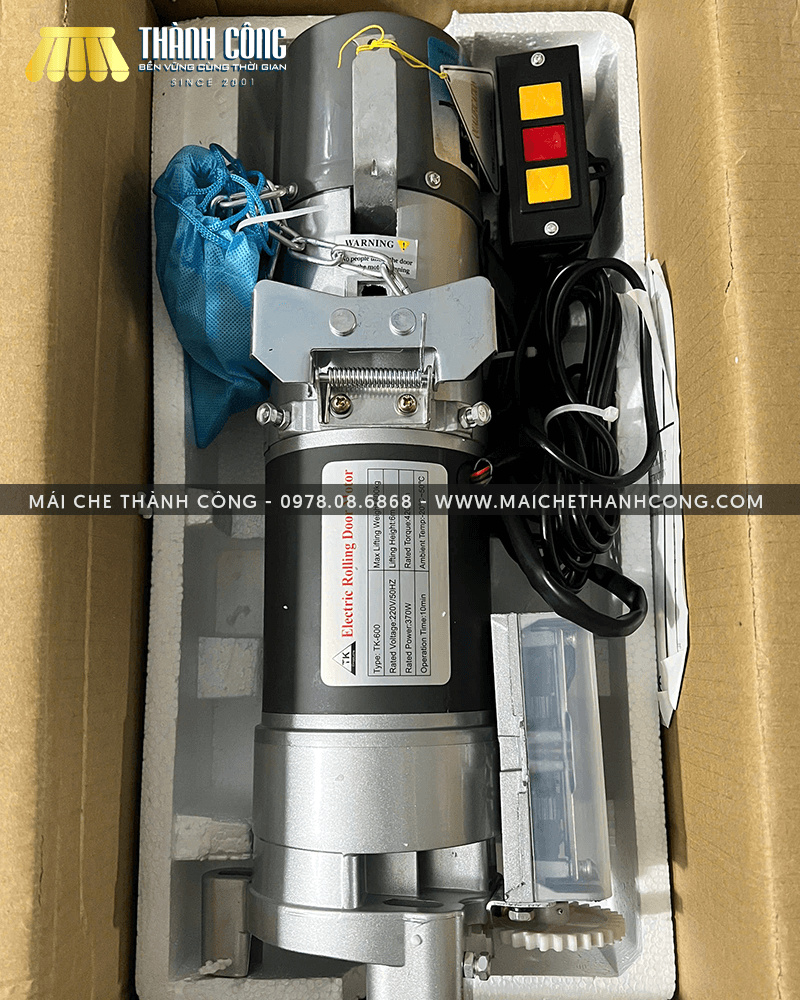 Motor mái xếp tự động