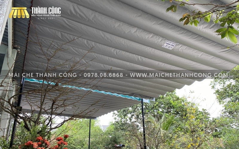 Mái che Thành Công là đơn vị uy tín chuyên thi công mái che, mái hiên