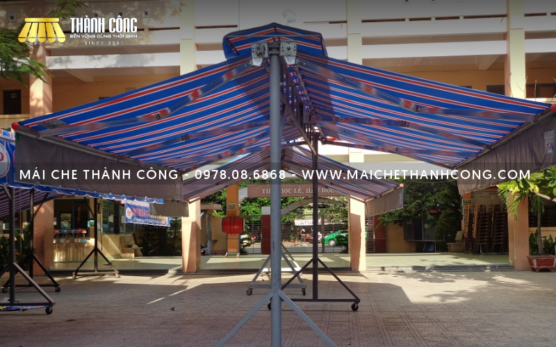 Mái che chữ A kết cấu vững chắc, thoát nước nhanh Mái che chữ A kết cấu vững chắc, thoát nước nhanh