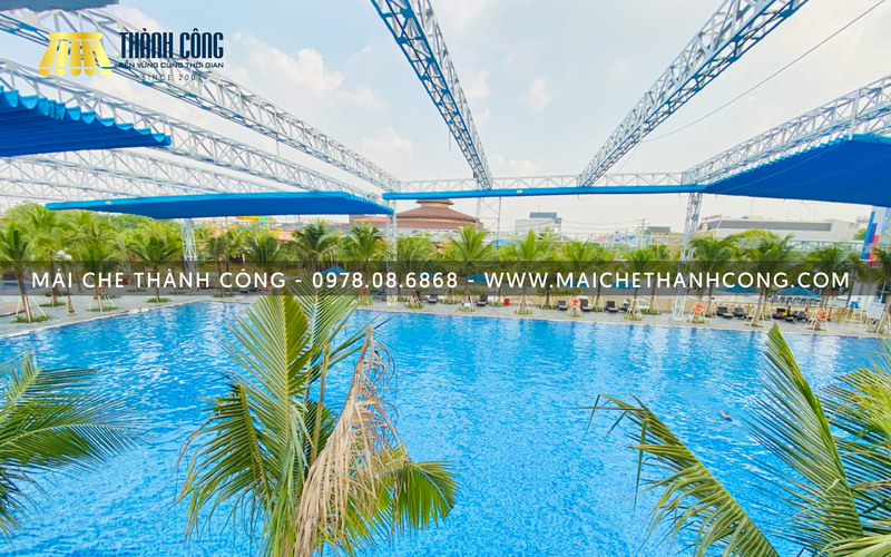 mái che hồ bơi