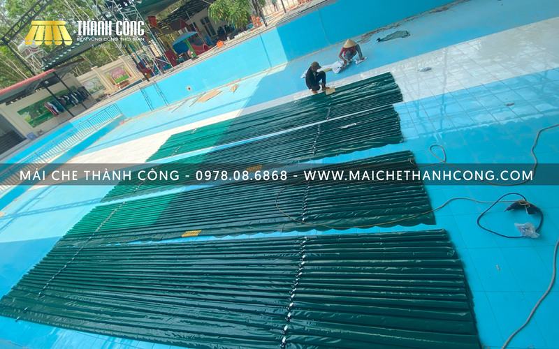 mái che hồ bơi