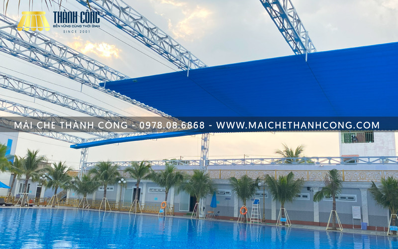 mái che hồ bơi