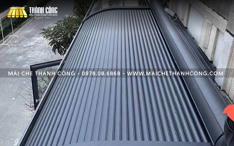 Mái che bằng nhôm trọng lượng nhẹ, độ bền cao