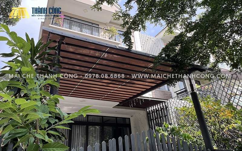 Mái che Polycarbonate cao cấp với vẻ đẹp hiện đại, chịu lực tốt Mái che Polycarbonate cao cấp với vẻ đẹp hiện đại, chịu lực tốt