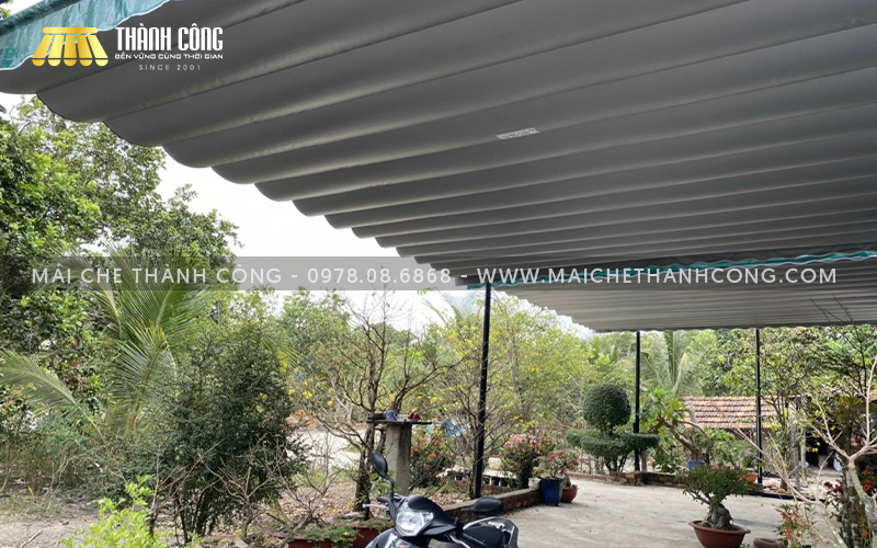 mái che sân vườn
