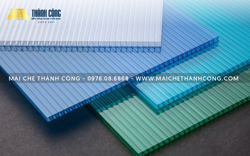 Mái Poly rỗng trọng lượng nhẹ, cách nhiệt tốt Mái Poly rỗng trọng lượng nhẹ, cách nhiệt tốt