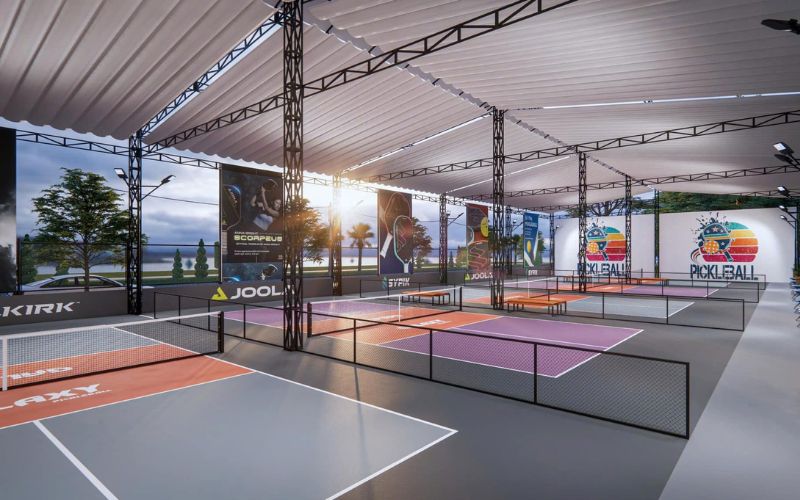 Mái Che Thành Công là đơn vị uy tín chuyên thi công mái che sân Pickleball