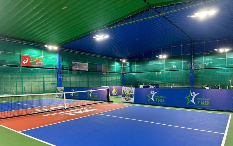 Mái che Thành Công là công ty thi công mái che sân Pickleball Bình Chánh uy tín