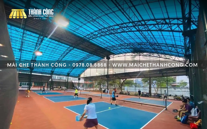 Mái che Thành Công thi công mái che tại tất cả các khu vực của Thuận An, Bình Dương