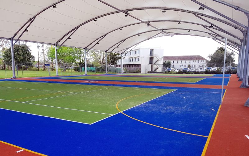 Mái bạt căng hiện đại và độc đáo