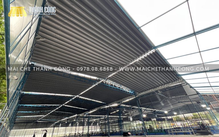 Mái bạt xếp
