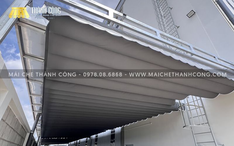 Thi công mái che công ty xây dựng Minh Tân Tiến, Đồng Nai