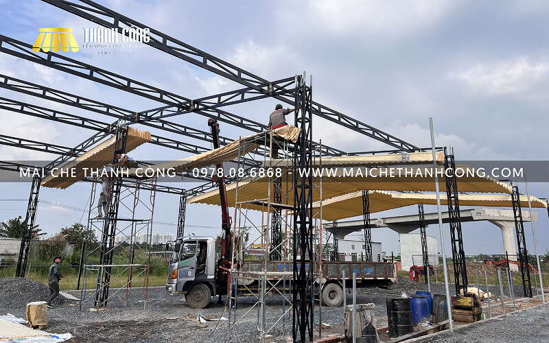 Mái Che Thành Công cam kết thi công chuẩn kỹ thuật, kiểm tra và bàn giao kỹ lưỡng