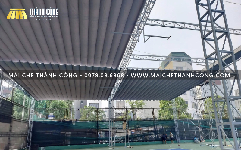 Mái che Thành Công cam kết mang đến công trình chất lượng với giá cả hợp lý Mái che Thành Công cam kết mang đến công trình chất lượng với giá cả hợp lý
