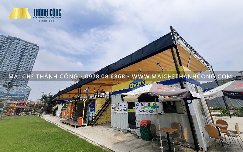 Thi công bạt xếp F&B An Phú Sports Park Quận 2 Thi công bạt xếp F&B An Phú Sports Park Quận 2