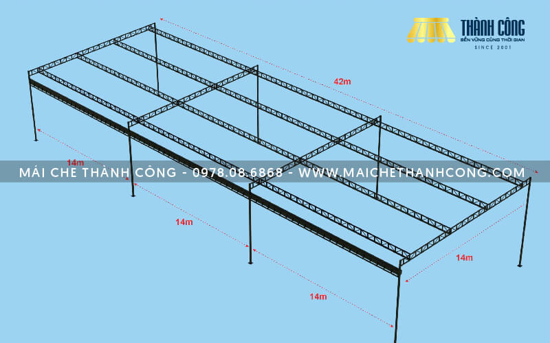 Thi công bạt xếp F&B An Phú Sports Park Quận 2 Thi công bạt xếp F&B An Phú Sports Park Quận 2