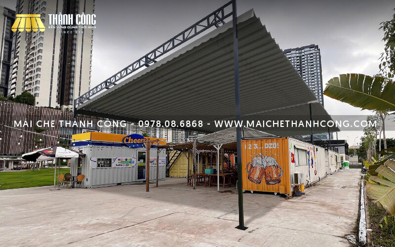 Thi công bạt xếp F&B An Phú Sports Park Quận 2 Thi công bạt xếp F&B An Phú Sports Park Quận 2