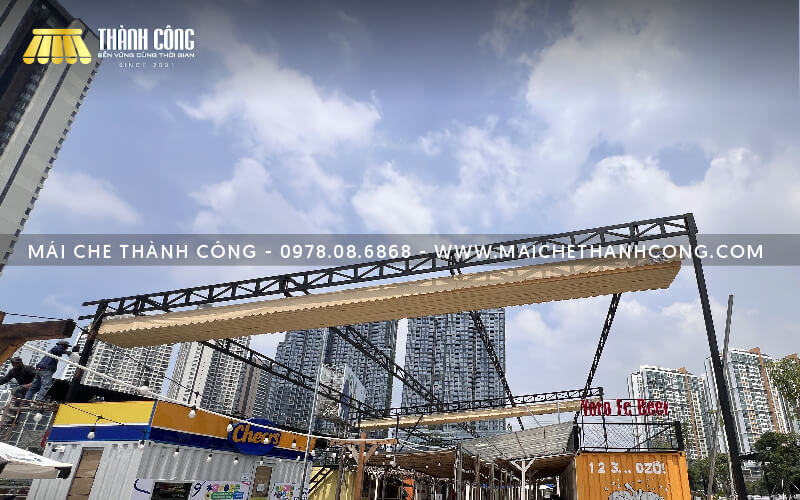 Thi công bạt xếp F&B An Phú Sports Park Quận 2 Thi công bạt xếp F&B An Phú Sports Park Quận 2