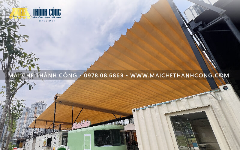 Thi công bạt xếp F&B An Phú Sports Park Quận 2 Thi công bạt xếp F&B An Phú Sports Park Quận 2