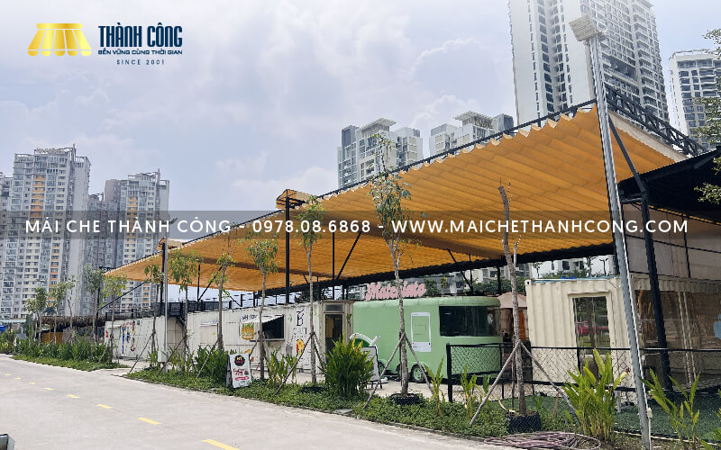 Thi công bạt xếp F&B An Phú Sports Park Quận 2 Thi công bạt xếp F&B An Phú Sports Park Quận 2