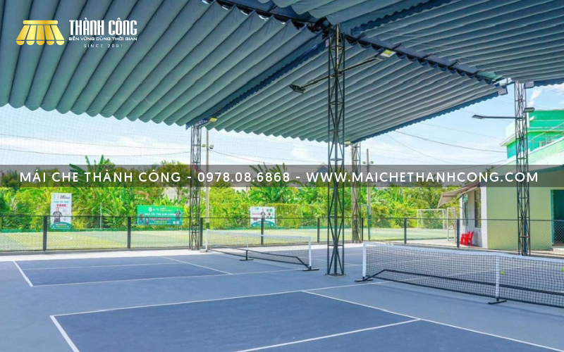 Mái xếp linh hoạt, dễ dàng kéo ra, kéo vào Mái xếp linh hoạt, dễ dàng kéo ra, kéo vào