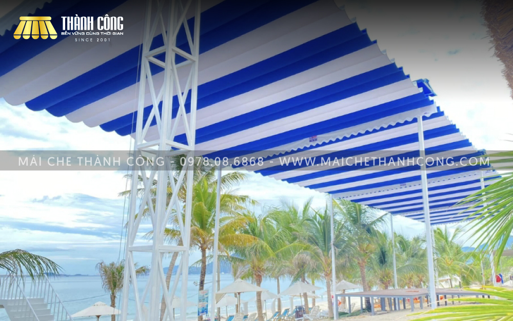 Hệ thống mái xếp cho khu du lịch đẹp, hiện đại Hệ thống mái xếp cho khu du lịch đẹp, hiện đại