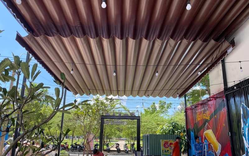 Công trình mái xếp cho quán ăn Công trình mái xếp cho quán ăn