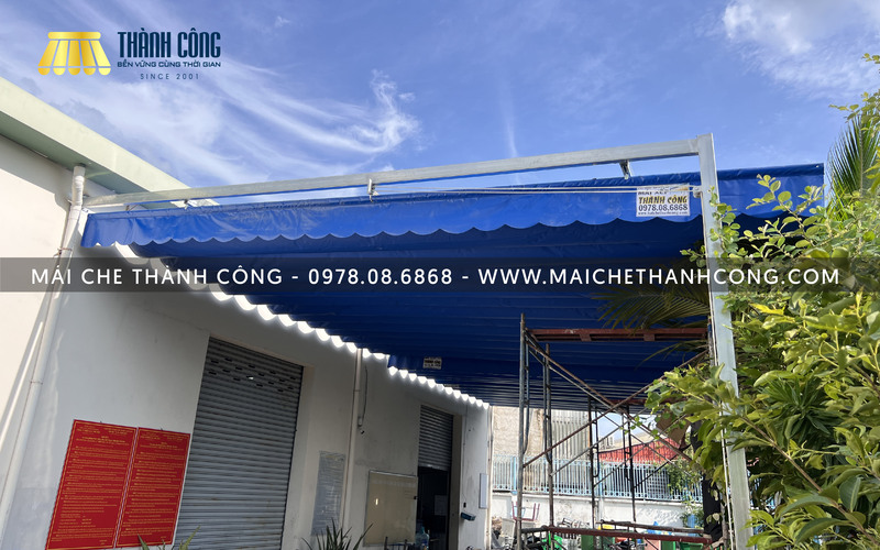 Lắp đặt mái xếp, mái hiên Thủ Dầu Một giúp bảo vệ công trình, tối ưu không gian Lắp đặt mái xếp, mái hiên Thủ Dầu Một giúp bảo vệ công trình, tối ưu không gian