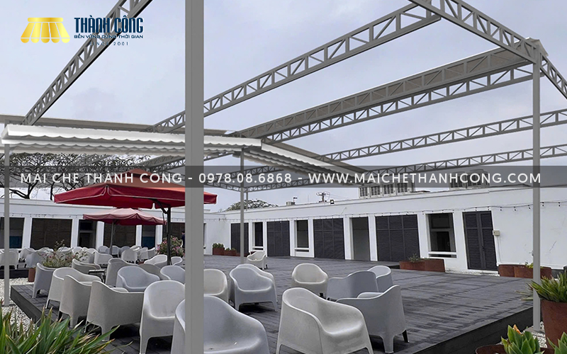 Mái Che Thành Công chuyên thi công mái xếp uy tín cam kết giá tốt, bảo hành lâu dài Mái Che Thành Công chuyên thi công mái xếp uy tín cam kết giá tốt, bảo hành lâu dài