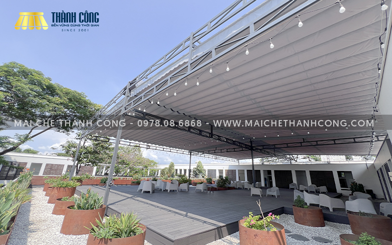 Mái che Thành Công là đơn vị lắp đặt mái che uy tín, báo giá hợp lý, không phát sinh