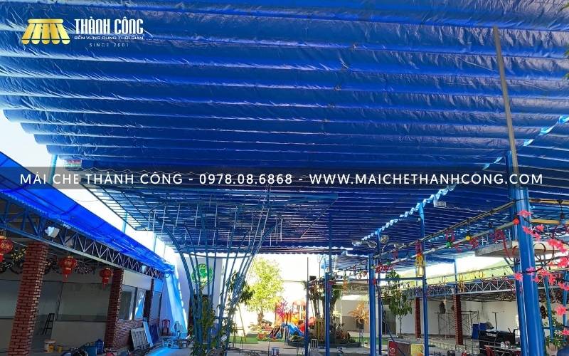 Hệ thống mái che mang lại vẻ đẹp hiện đại cho không gian của bạn