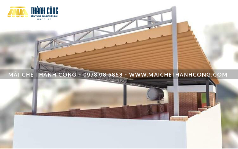 Những loại công trình nào nên lắp đặt mái che mái xếp?