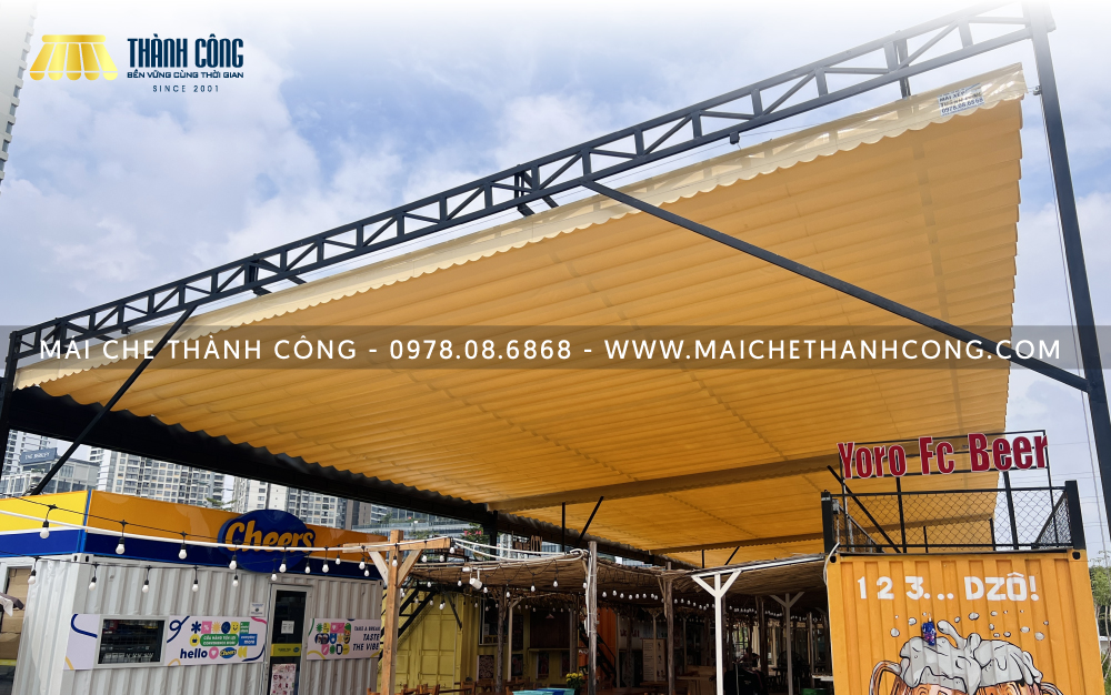 Quy trình chuyên nghiệp tại Mái che Thành Công giúp khách hàng dễ dàng kiểm soát