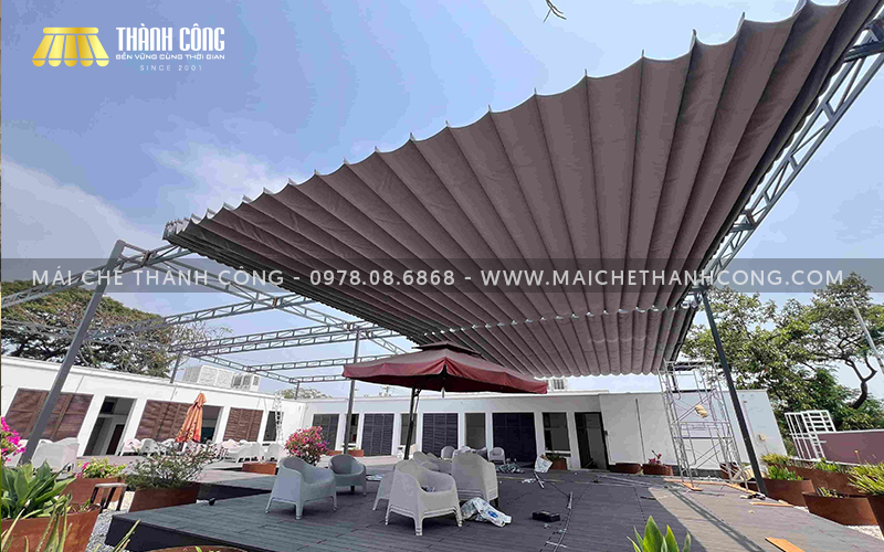 Công trình mái che trường Quốc tế Pháp Marguerite Duras Quận 9
