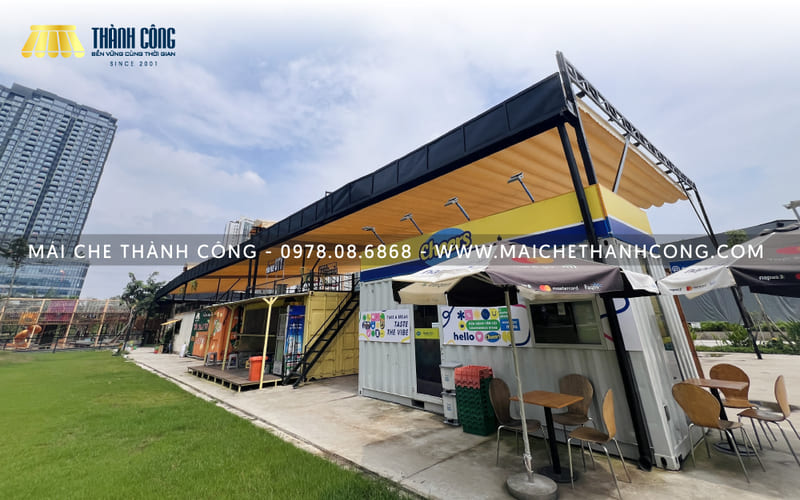 Công trình bạt xếp F&B An Phú Sports Park Quận 2