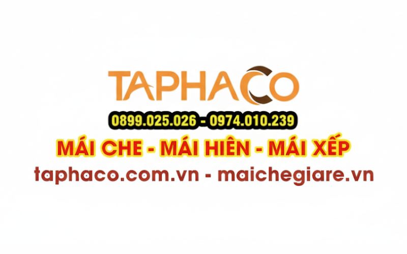 Công ty TaPhaCo chuyên cung cấp mái che, mái hiên, mái xếp