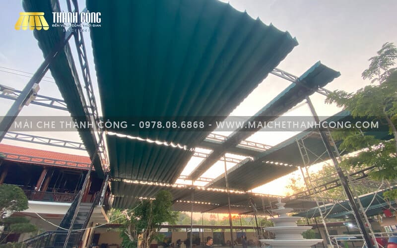 Mái che hồ bơi Chơn Thành