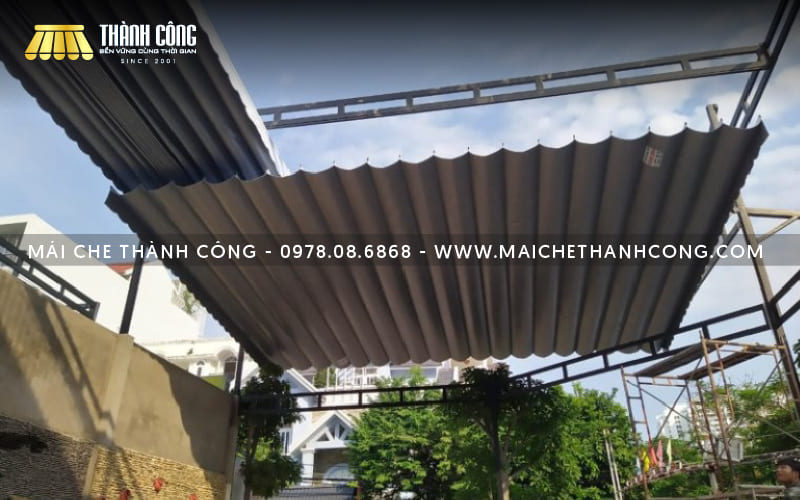 Mái xếp lượn sóng