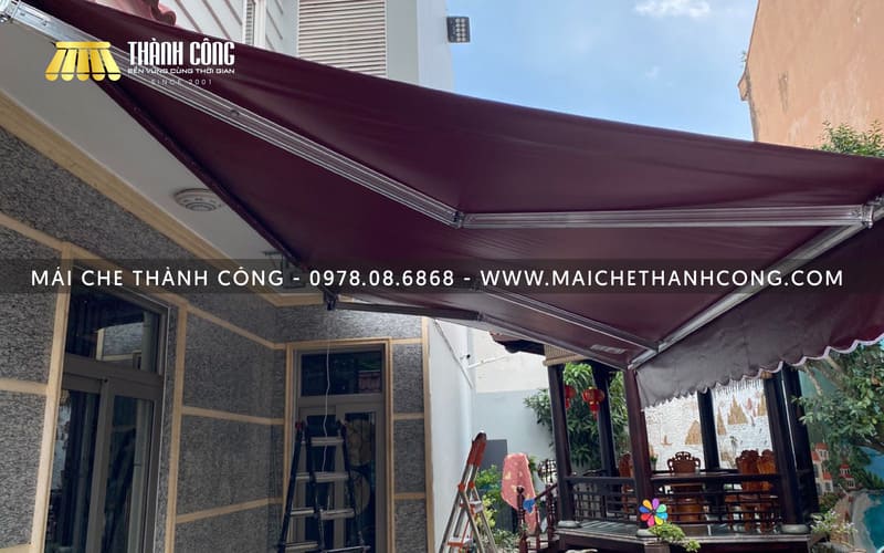 Mẫu mái hiên di động Mẫu mái hiên di động