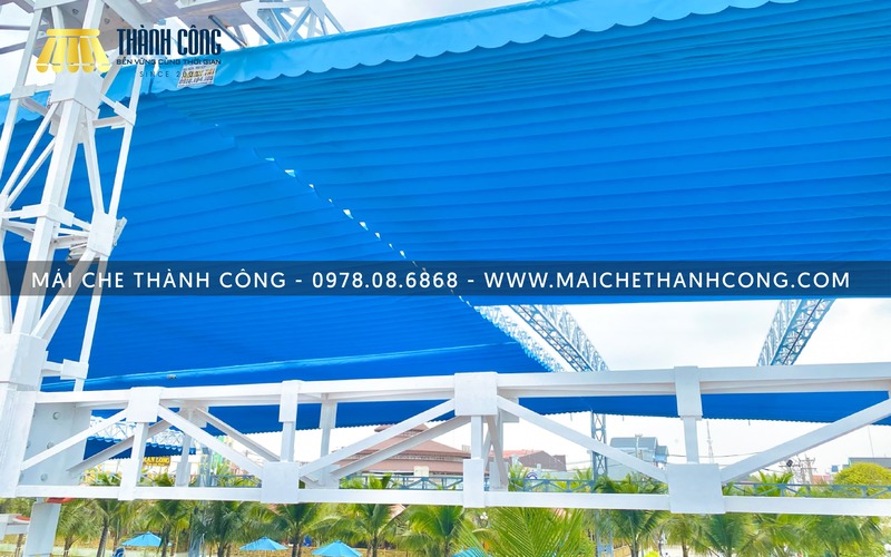 Mẫu mái che hồ bơi đẹp, sang trọng