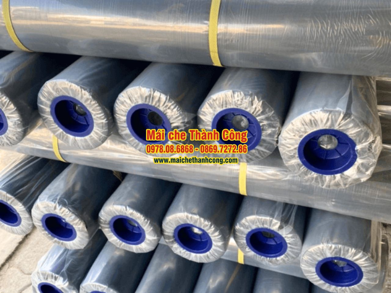 Bạt Nilon lót sàn đổ bê tông