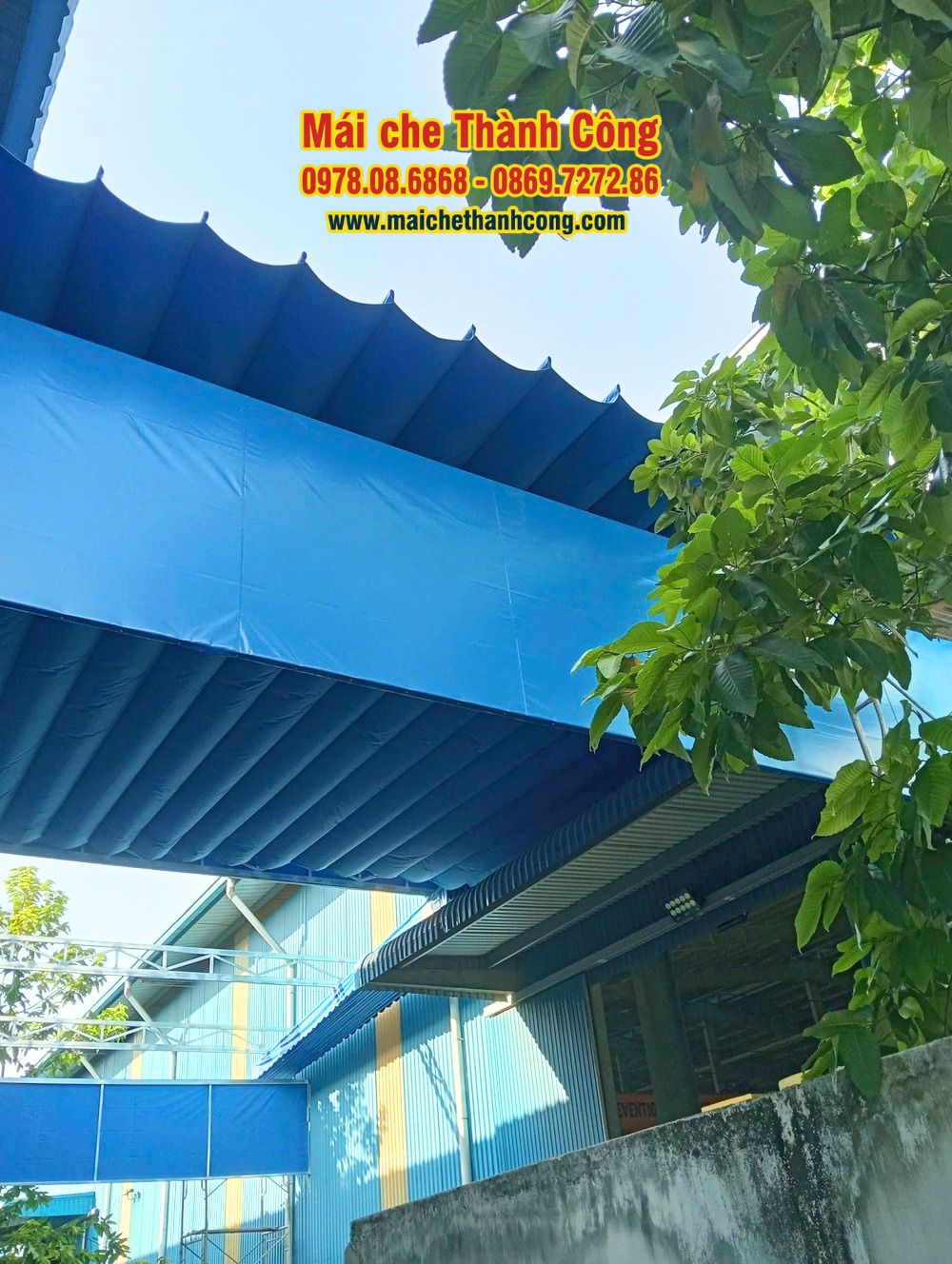 Thi công mái che Công ty Sinomax (Việt Nam) Polyurethane Technology, KCN Tân Bình